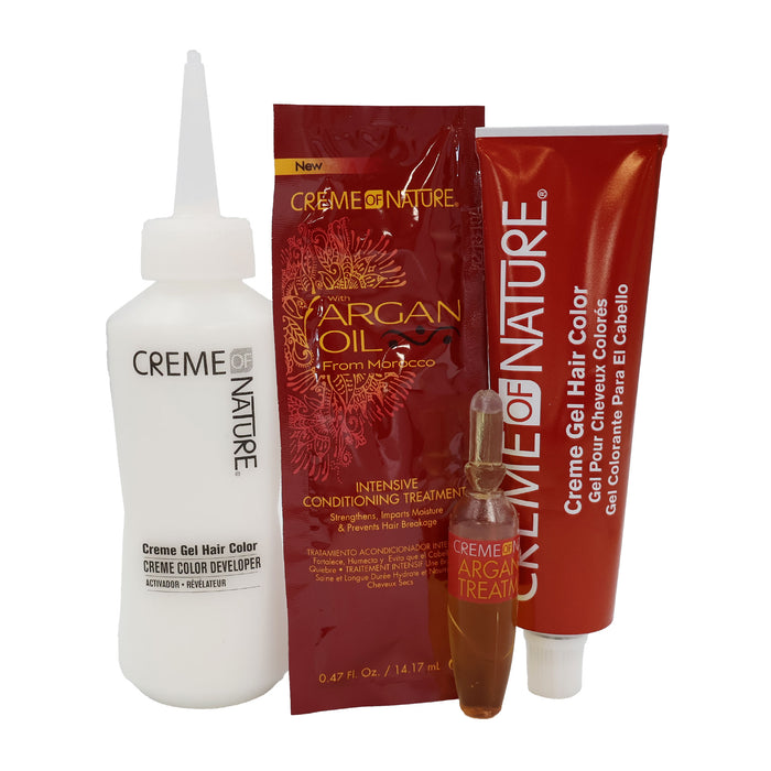 Creme Of Nature Gel Hair Color Light Caramel Brown
