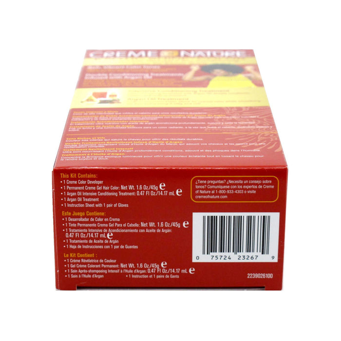 Creme Of Nature Gel Hair Color Intense Black