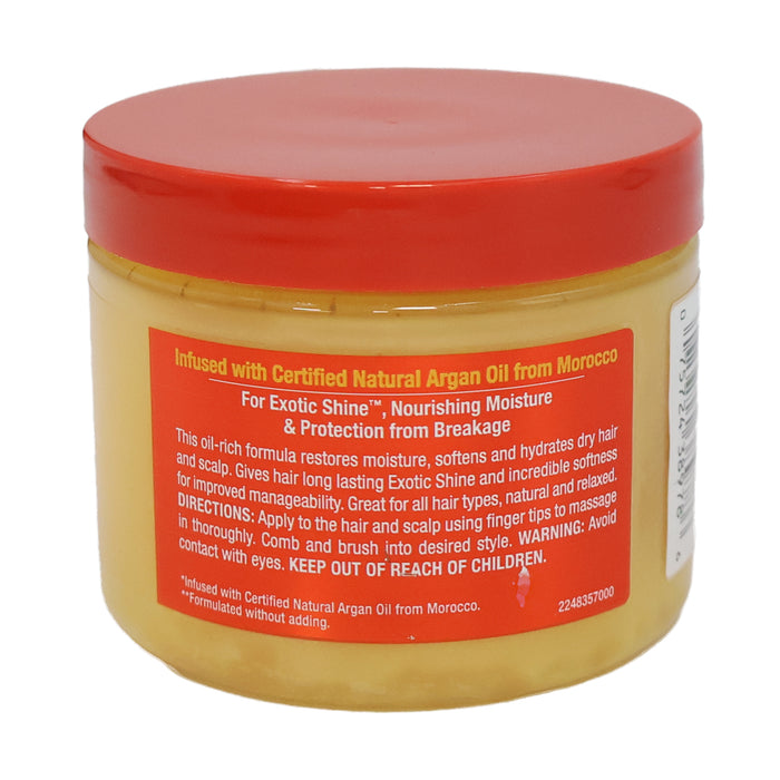 Creme Of Nature Argan Oil Day Night Hair Scalp Conditioner Hair Dress, 4.76 Oz.