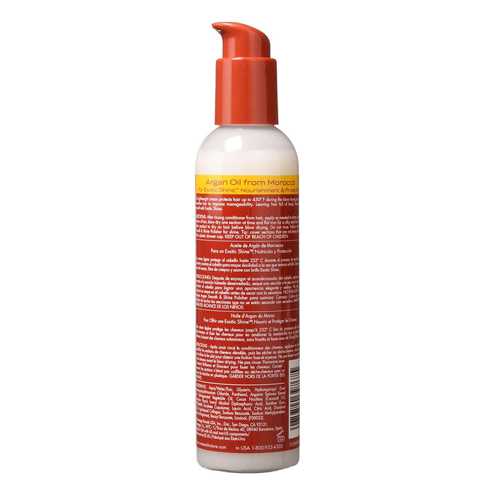 Creme Of Nature Argan Oil Heat Protector Blow Out Cream, 7.6 Oz.