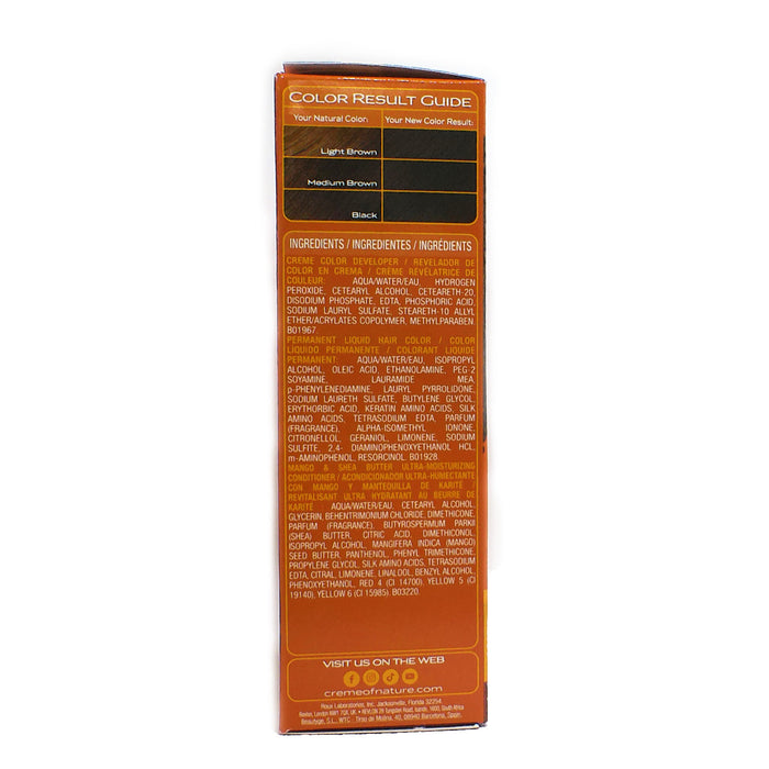 Creme Of Nature Liquid Hair Color Kit Jet Black