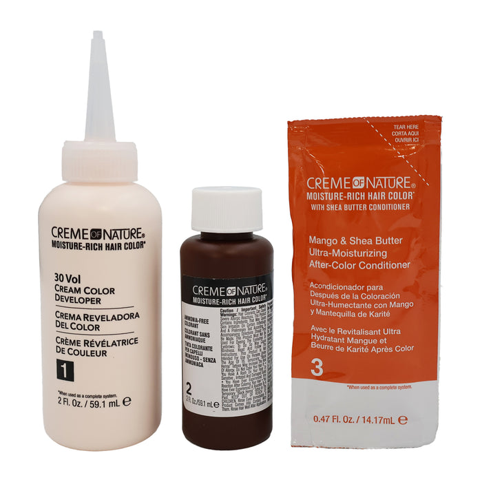 Creme Of Nature Liquid Hair Color Kit Vivid Red