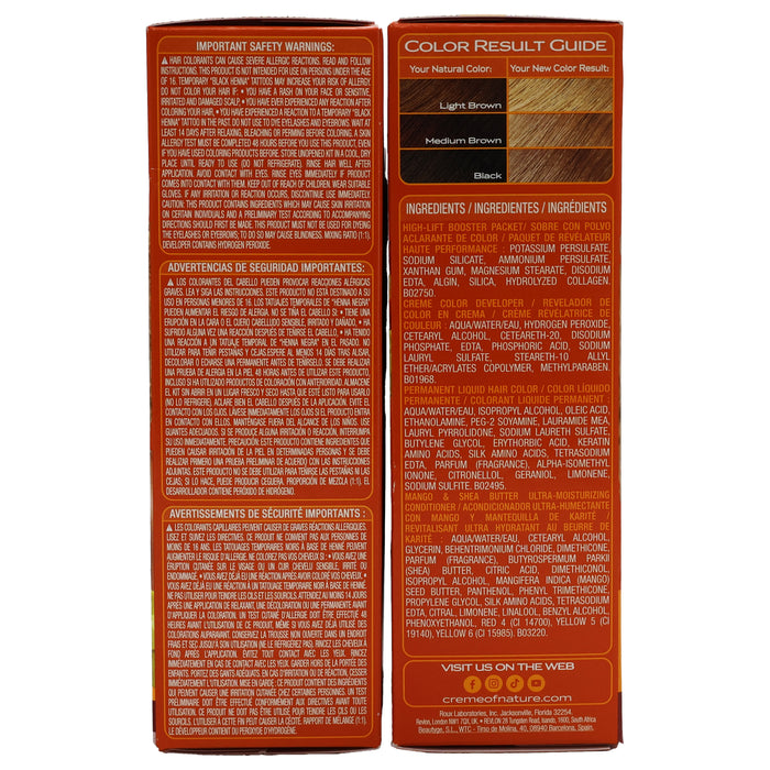 Creme Of Nature Liquid Hair Color Kit, C43 Lightest Blonde