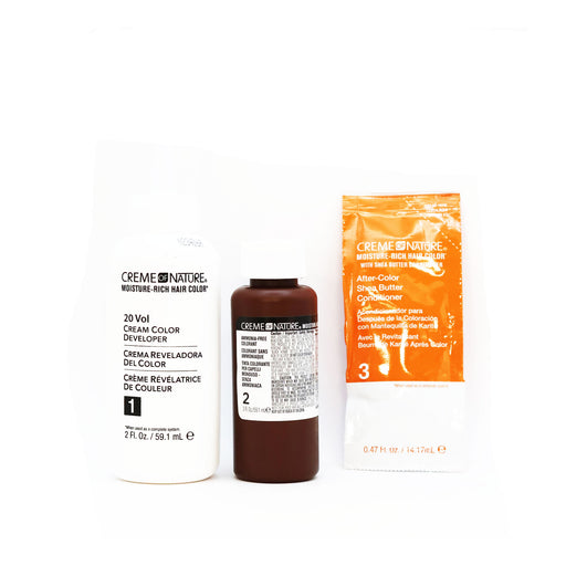 Creme Of Nature Natural Looking Hair Color, Natural Black