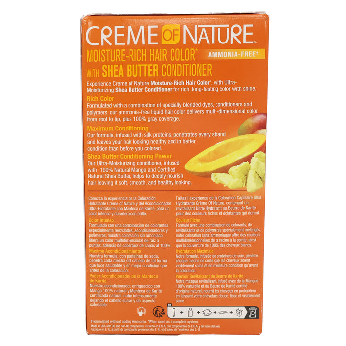 Creme Of Nature Liquid Hair Color Kit Light Golden Blonde