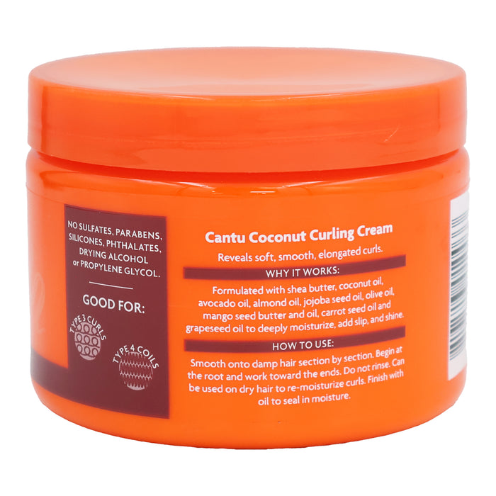 Cantu Shea Butter Coconut Curling Cream 12 Oz.