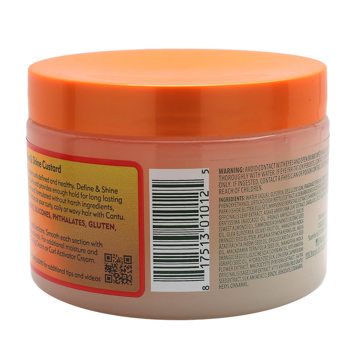 Cantu Shea Butter Define and Shine Custard, 12 Oz.