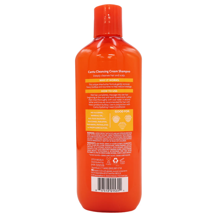 Cantu Shea Butter Cream Shampoo, 13.5 Oz.