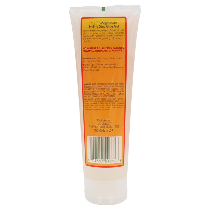Cantu Shea Butter Extreme Hold Stylng Stay Glue, 8 Oz.