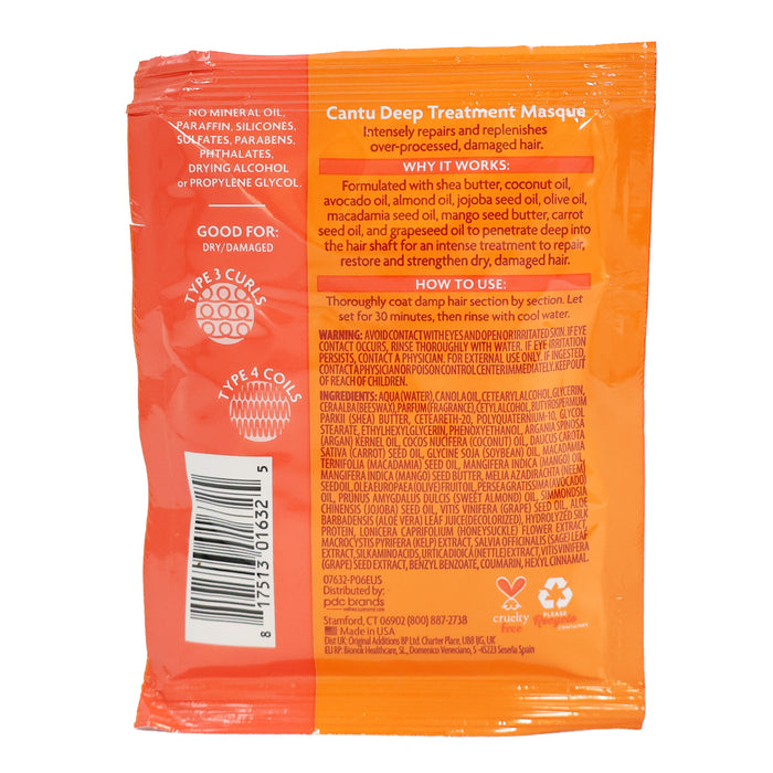 Cantu Shea Butter Deep Treat Masque, 1.75 Oz.