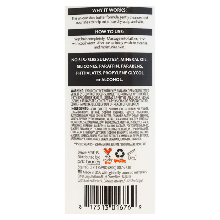 Cantu For Men 2 In 1 Hair and Body Wash 13.5 Oz.