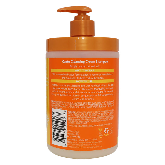 Cantu Shea Butter Cleansing Cream Shampoo, 25 Oz.