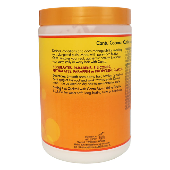 Cantu Shea Butter Coconut Curling Cream, 25 Oz.