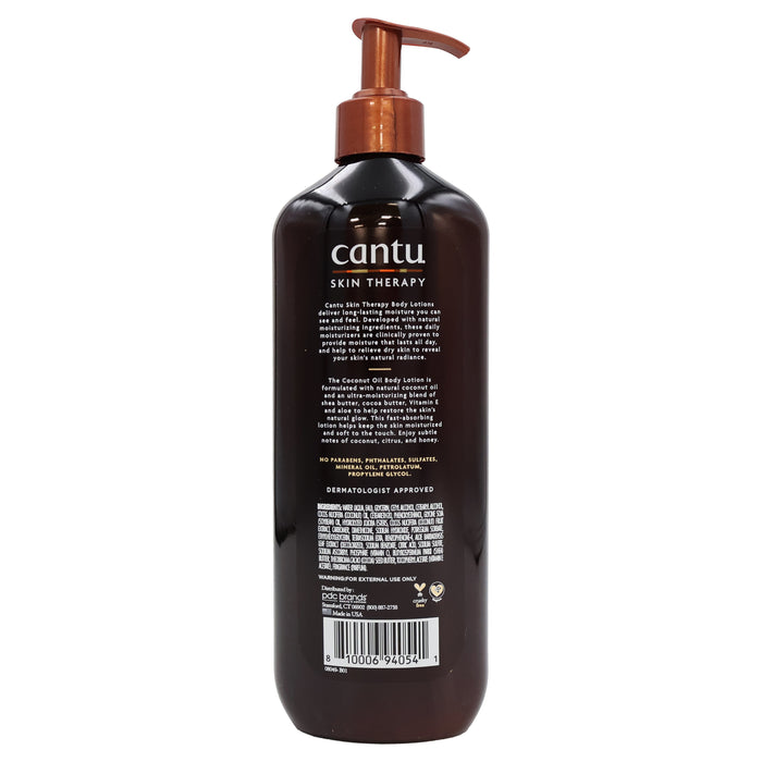 Cantu Skin Therapy Hydrating Body Lotion Coconut Oil, 16 Oz.