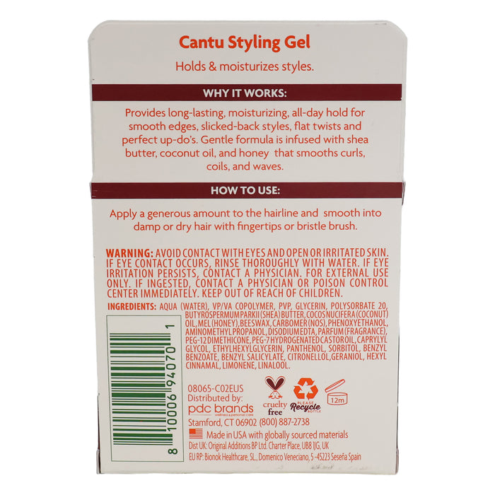 Cantu Care for Kids Styling Gel Hold Moisturizes, 2.25 Oz.