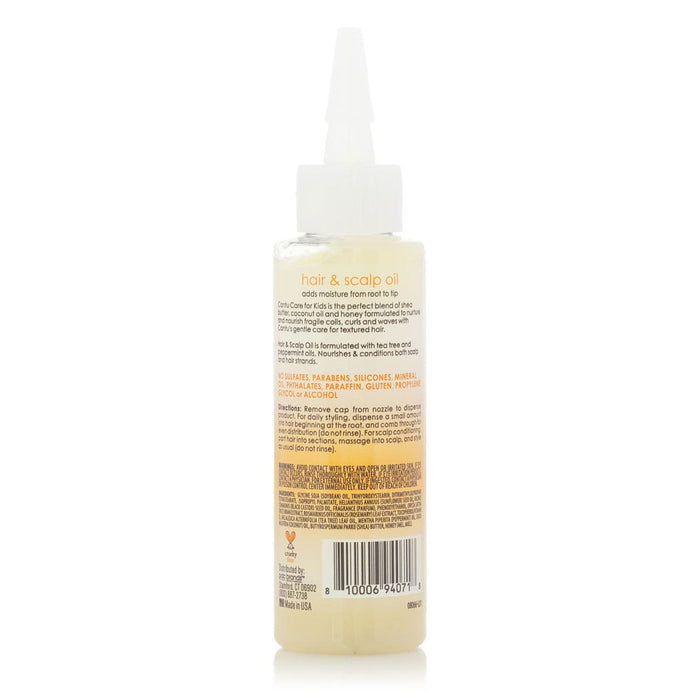 Cantu Care for Kids Hair and Scalp Oil 4 Oz.