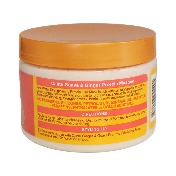 Cantu Guava and Ginger Protein Hair Masque, 12 Oz.