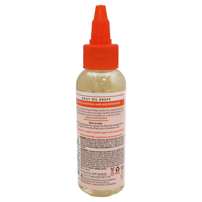 Cantu Protective Styles Daily Oil Drops, 2 Oz.