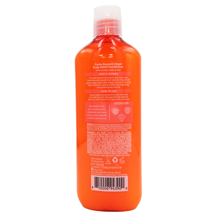 Cantu Guava Scalp Relief Conditioner, 13.5 Oz.