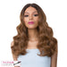 Synthetic Iron Friendly Wig,Dark Brown Roots With Strawberry Blonde30