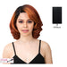 Synthetic Lace Wig For Deep Side Part, To Wear,Off Black