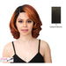 Synthetic Lace Wig For Deep Side Part, To Wear,Darkest Brown