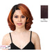 Synthetic Lace Wig For Deep Side Part, To Wear,Dark Wine