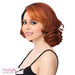 Synthetic Lace Wig For Deep Side Part, To Wear,TFF SIENNA COPPER