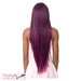 Synthetic Short Center Part Wig,TP1B/SANGRIA
