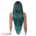 Synthetic Short Center Part Wig,TP EMERALD