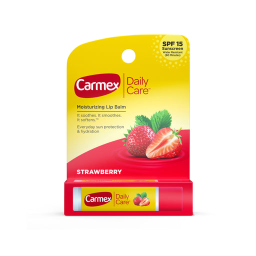 Carmex Stick Strawberry Blister, 0.15 Oz.