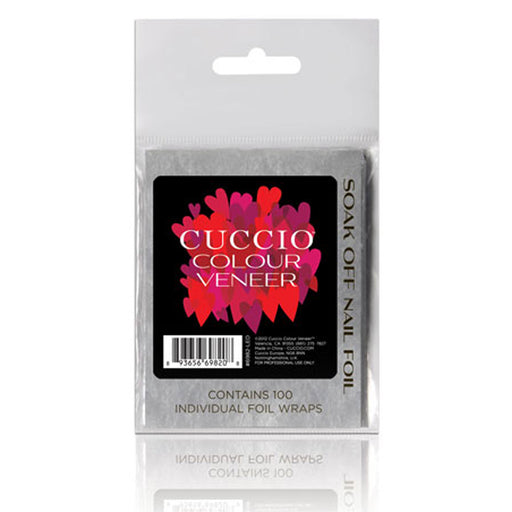 Cuccio Veneer Soak Off Foil Sheets, 100/PK