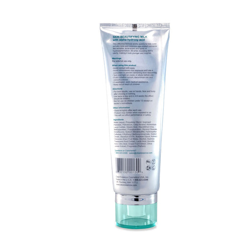 Clear Essence Skin Beautifying Milk With Alpha Hydroxy Acid, 4 Oz.