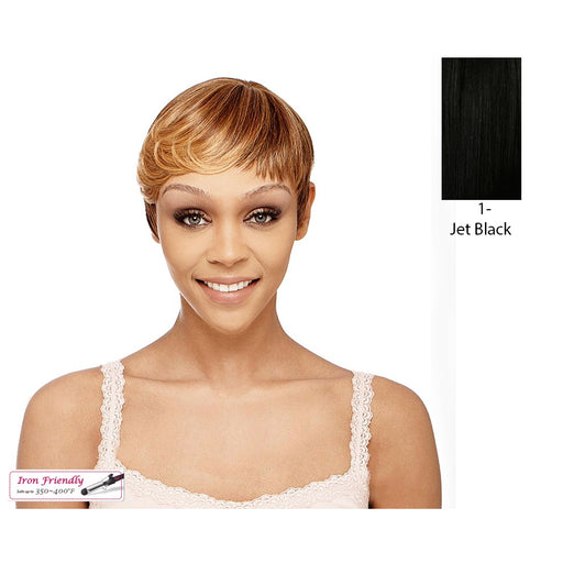 Club Girl Synthetic Wig,Black