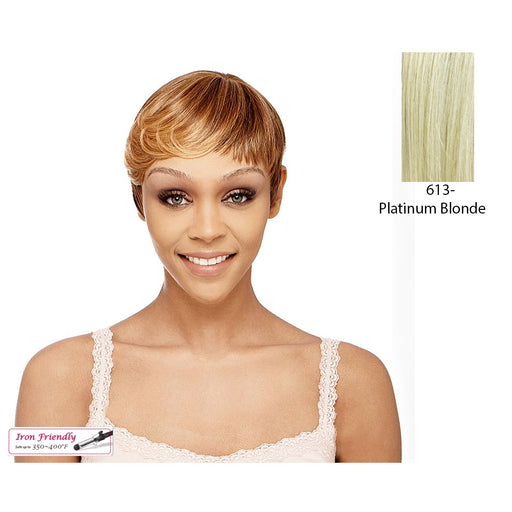 Club Girl Synthetic Wig,Platinum Blonde