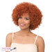 Curly Bang With Heat Resistant Synthetic Wig,Copper