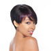 Human Hair Cloth Cap ,HS PURPLE
