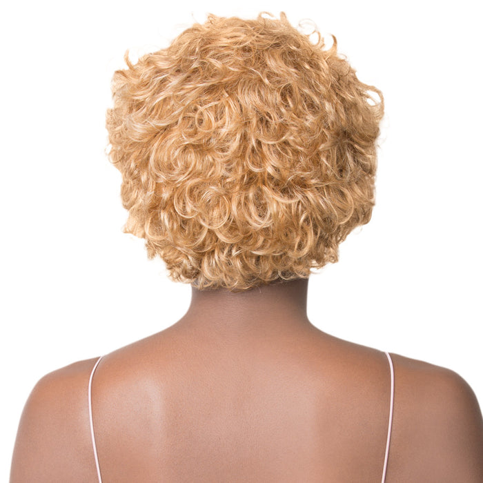 100 Percent HH Baba Human Hair Wig,Strawberry Blonde