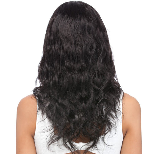 Brazillian Hair Part Lace Front Wig,Black