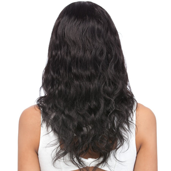 Brazillian Hair Part Lace Front Wig,Black