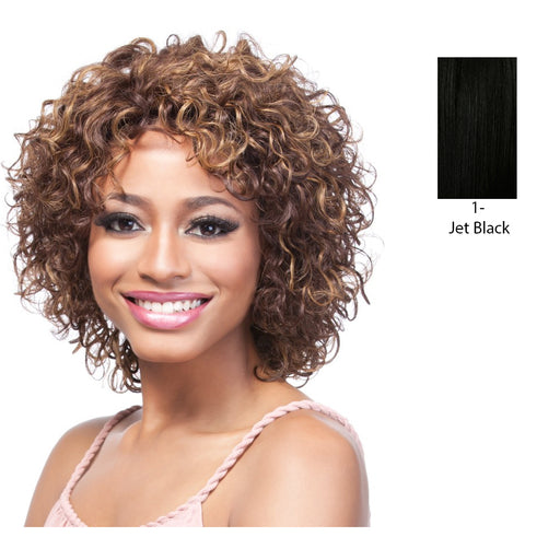 100 Percent Human Hair Wig,Black