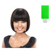 Human Hair Wig - Yaki 810,Green