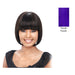 Human Hair Wig - Yaki 810,Purple
