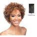 Weave Human Hair Wig,Off Black With 15 Percent Gray