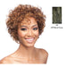 Weave Human Hair Wig,Off Black With 50 Percent Gray