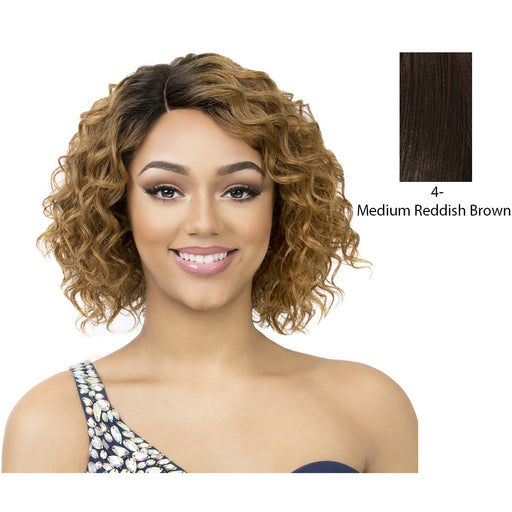 100 Percent Human Hair Wig Cap Weave,Dark Brown