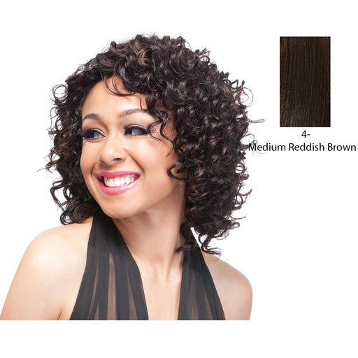 Human Hair Wig,Dark Brown