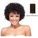 100 Percent Human Hair Wig HH Giselle,Dark Brown