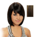 100 Percent Indian Remi Natural First Lady Wig,Medium Brown Base With Strawberry Blonde Highlights