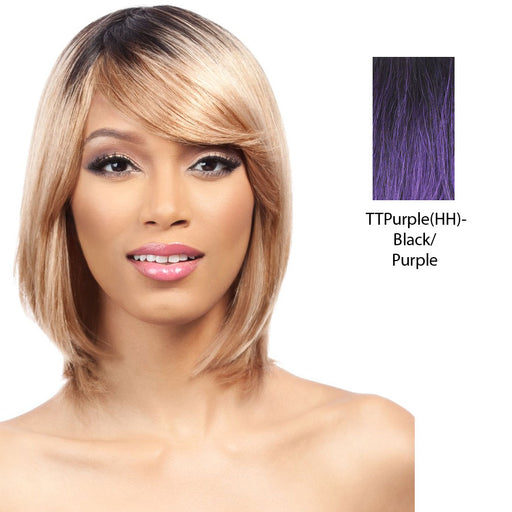 Salon Remi 100% Human Hair Wig,TT PURPLE